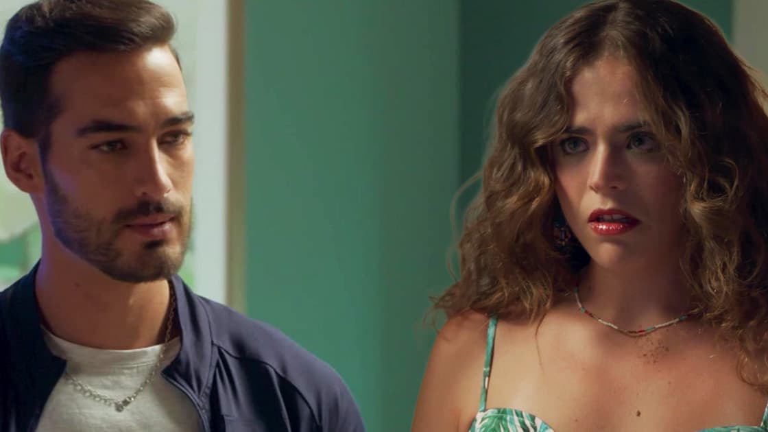 Bruno conoce a Katy | Mi Verdad Oculta | Capítulo 44