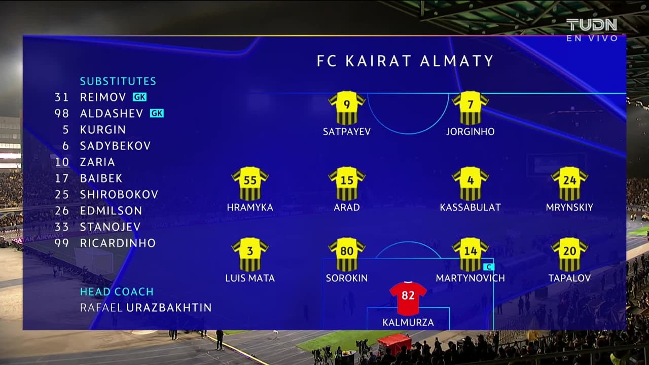 Kairat vs. Real Madrid - Game Highlights