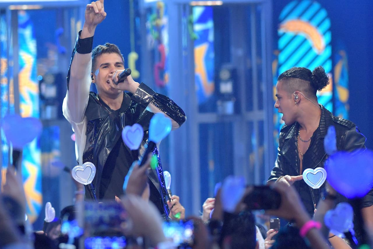 Después de Magneto, cantaron el tema 'Quisiera'.