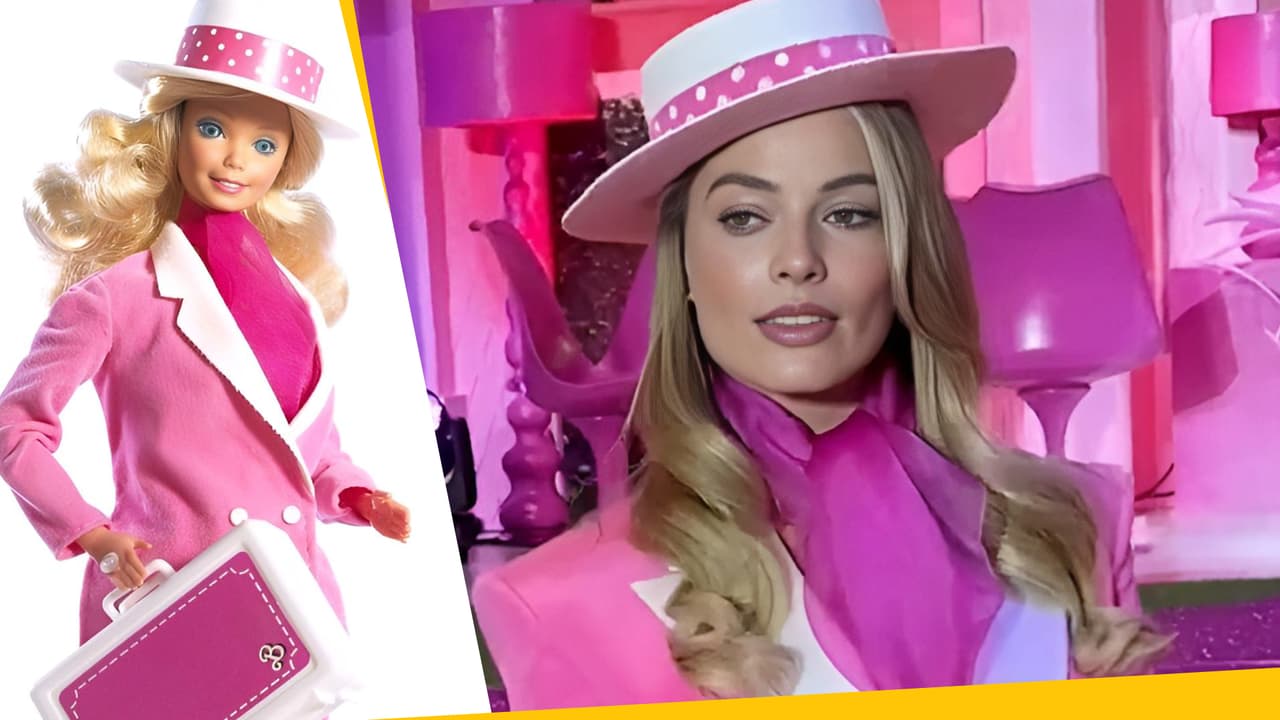 Margot Robbie usó el vestuario original de estas Barbies clásicas: sus looks fueron de ensueño