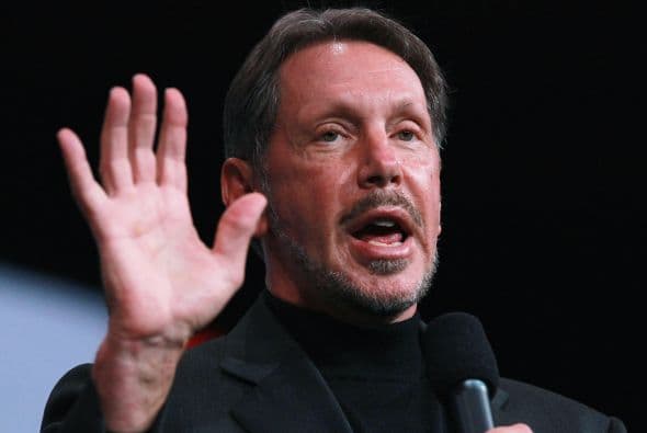 3. LARRY ELLISON - El jefe de Oracle tiene en sus bolsillos unos $33 mil millones. La última gran compra de Oracle, la de Sun Microsystems, ha apoyado a acrecentar su fortuna en los últimos años.