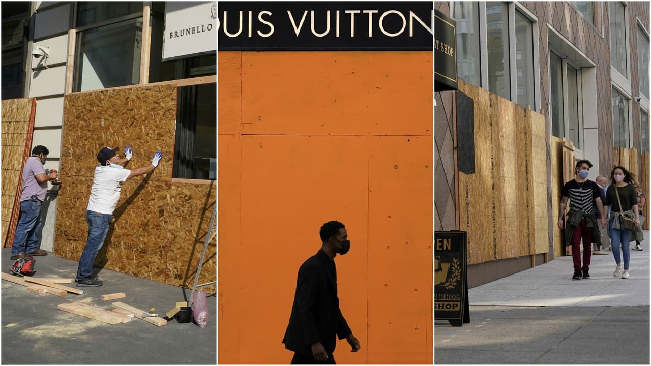 Así se protegen los negocios del Área de la Bahía contra posibles protestas postelectorales