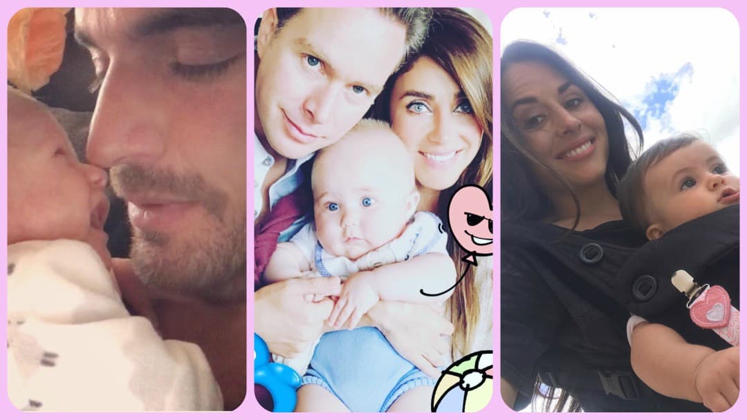 Dulce Navidad: los bebés de estos famosos disfrutan por primera vez las fiestas decembrinas