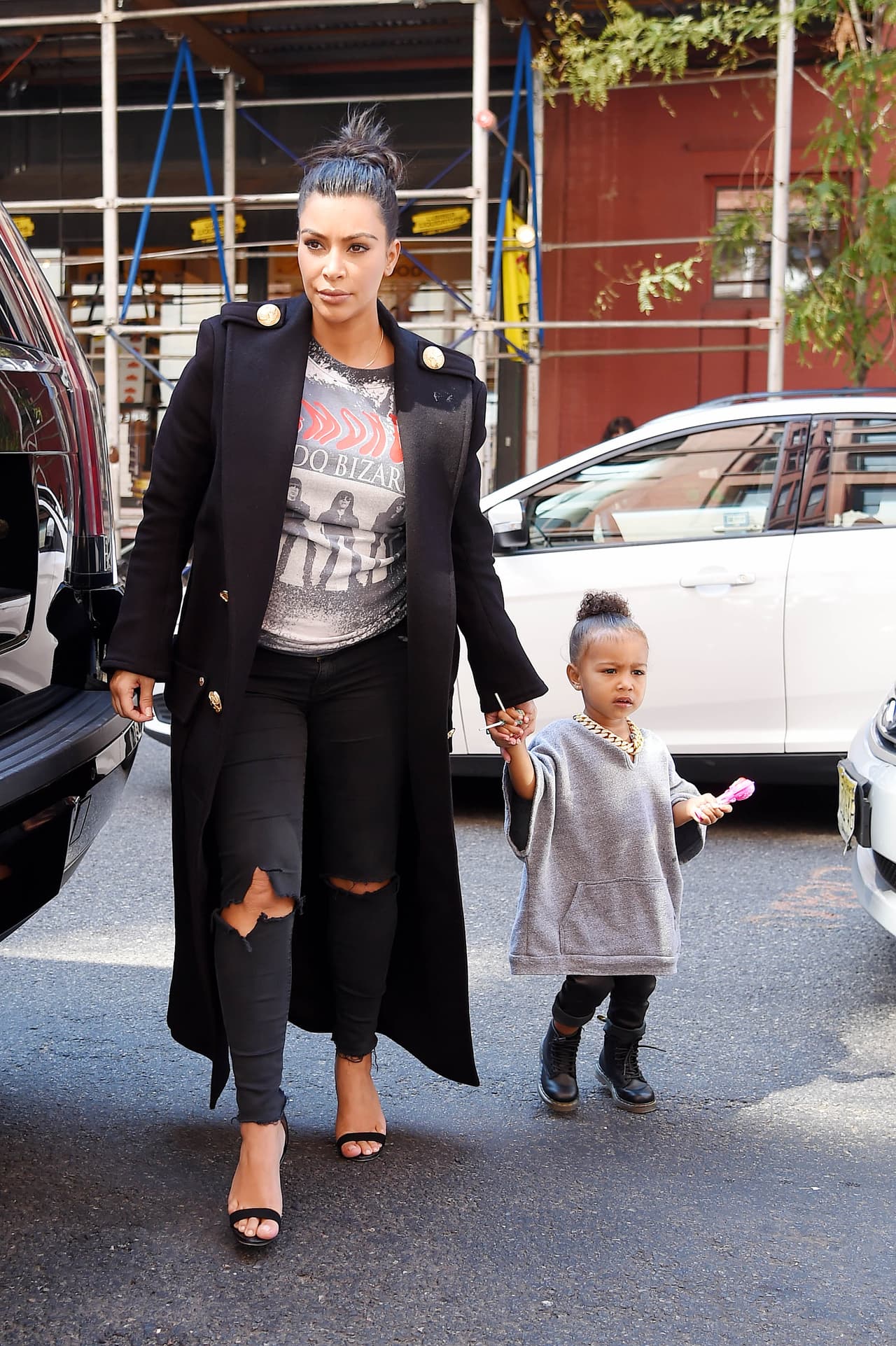 Fotos de Kim Kardashian durante su segundo embarazo