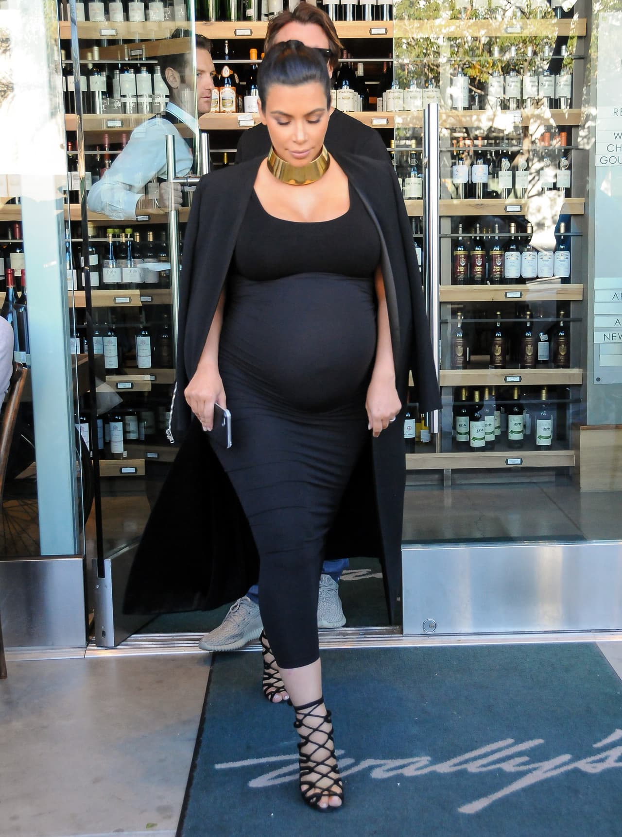 Fotos de Kim Kardashian durante su segundo embarazo