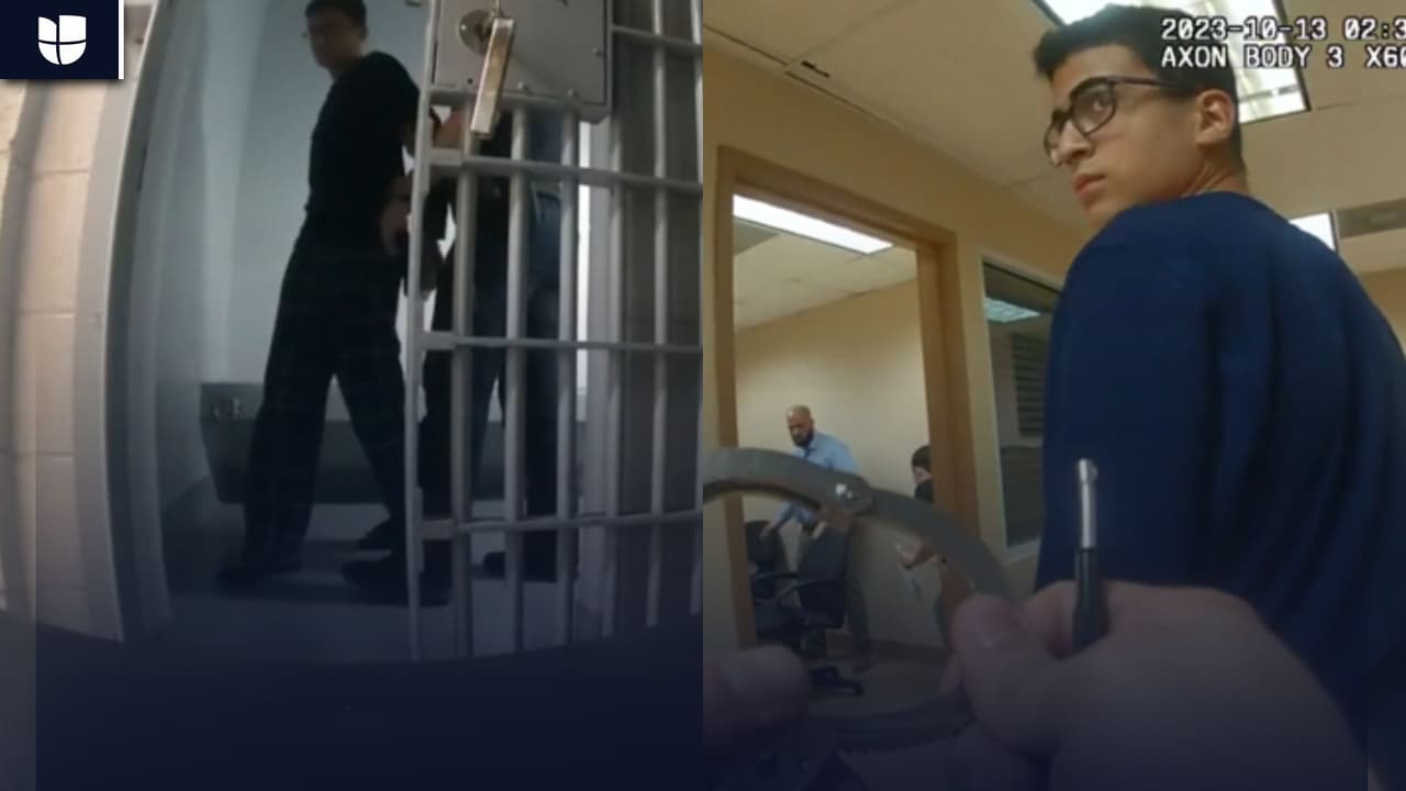 Imágenes inéditas: así fue el arresto de Derek Rosa, el adolescente acusado de matar a su mamá en Hialeah