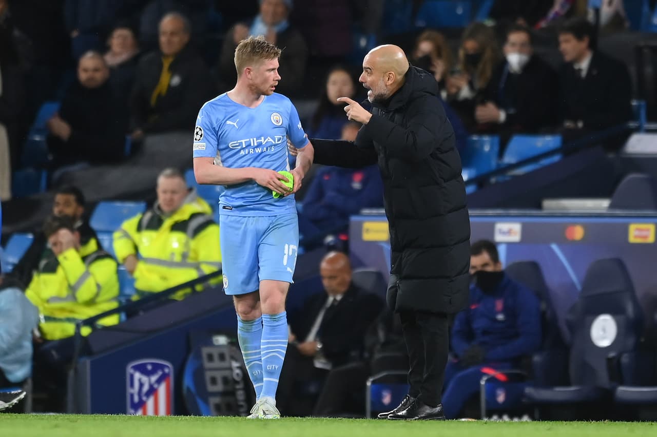 Un gol de Kevin de Bruyne bastó para que el Manchester City venciera al Atlético en la ida de los Cuartos de Final de la Champions League.
