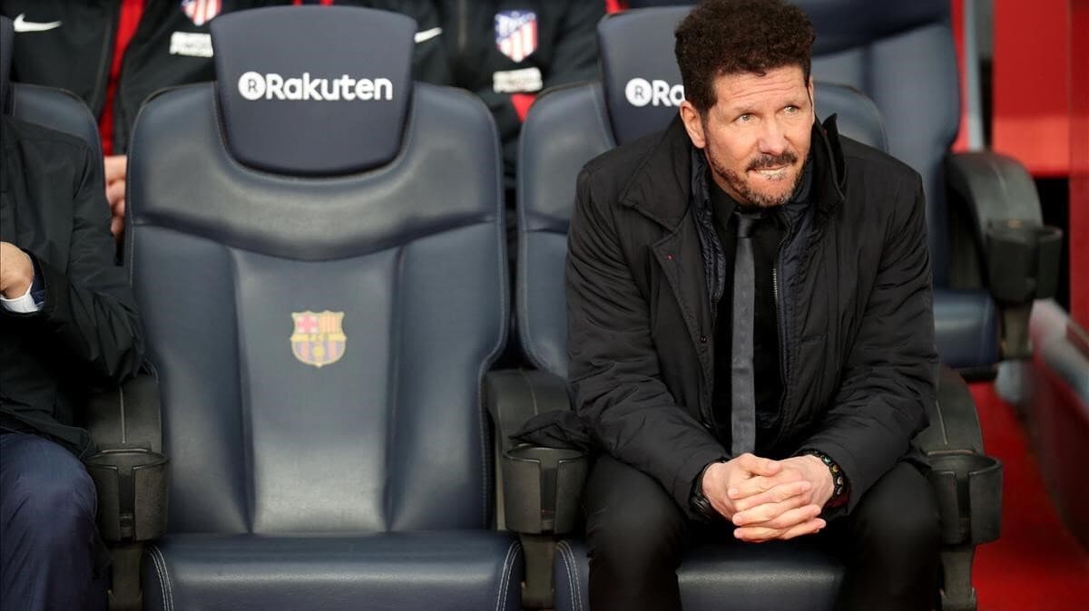 Nunca ha ganado Diego Simeone al Barcelona en Camp Nou