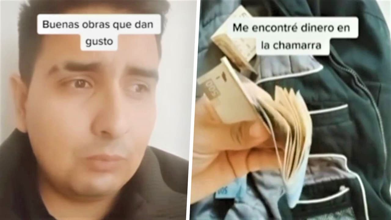 Joven se hace viral por devolver una gran suma de dinero encontrada en una chaqueta de segunda mano