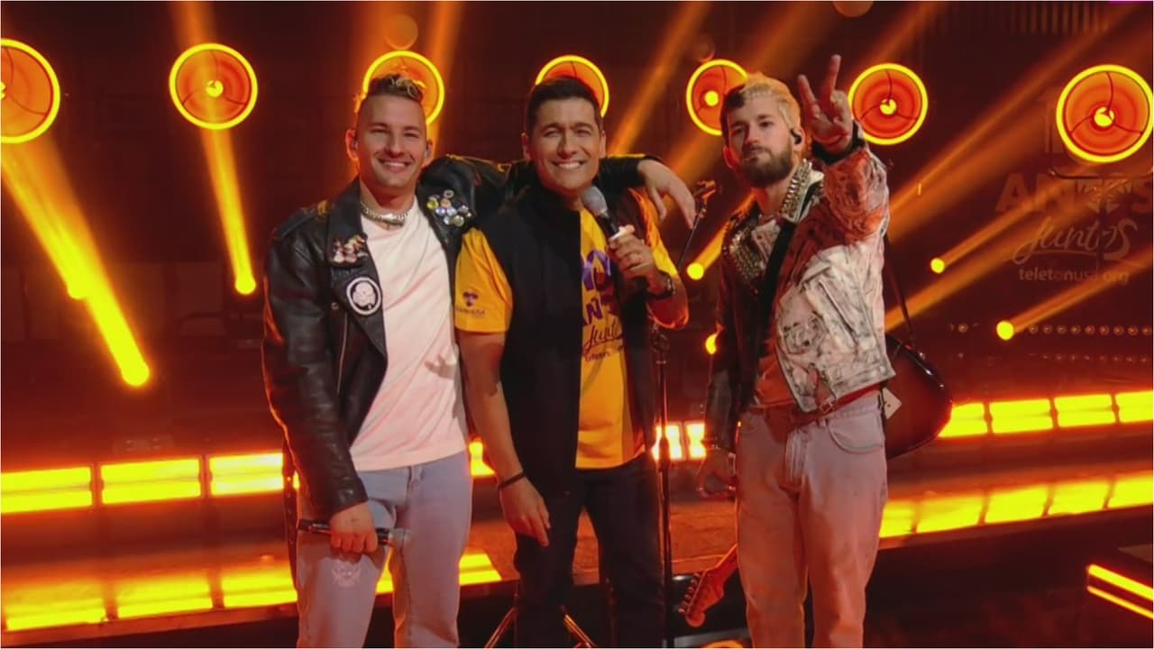 Mau y Ricky también hicieron un llamado a los televidentes y confiaron en que se llegaría a la meta.