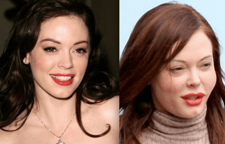 Rose MacGowan de la serie 'Embrujadas' y
<a href="http://www.univision.com/entretenimiento/escandalo-de-acoso-sexual-amenaza-a-poderoso-productor-de-hollywood"> <b>actualmente involucrada en el escándalo de acoso sexual más grande de Hollywood</b></a>, ésta italiana tiene ahora 44 años y se mantiene vigente en televisión por su papel de 'Cora' en la popular serie 'One upon a time'.