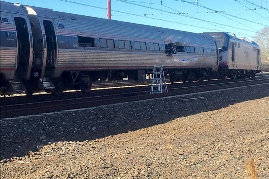 Aumentan a 37 los heridos en choque del Amtrak en Filadelfia