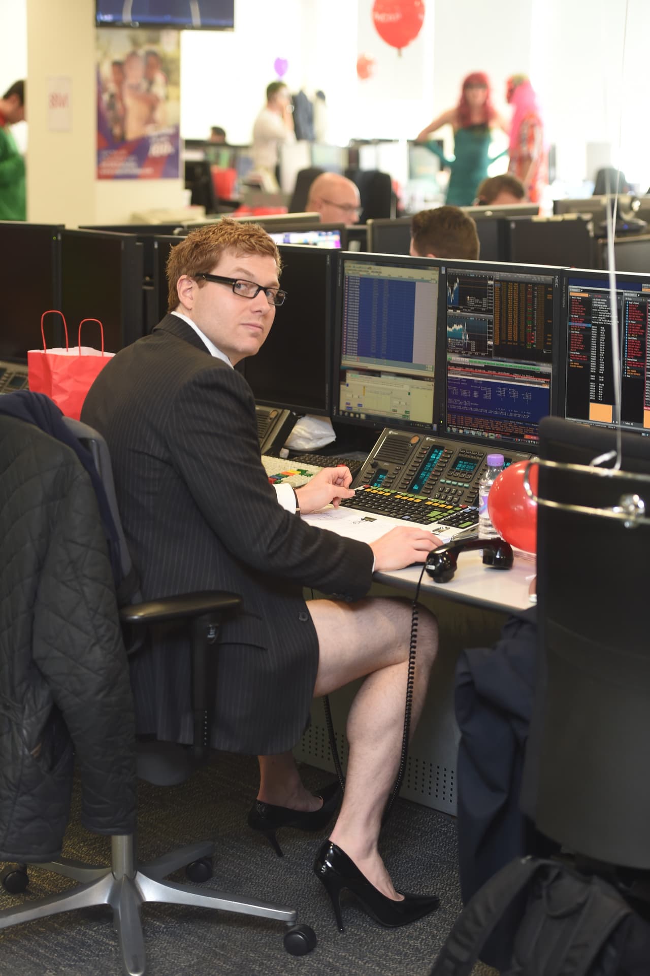 Nada extraño por aquí, ¿verdad?