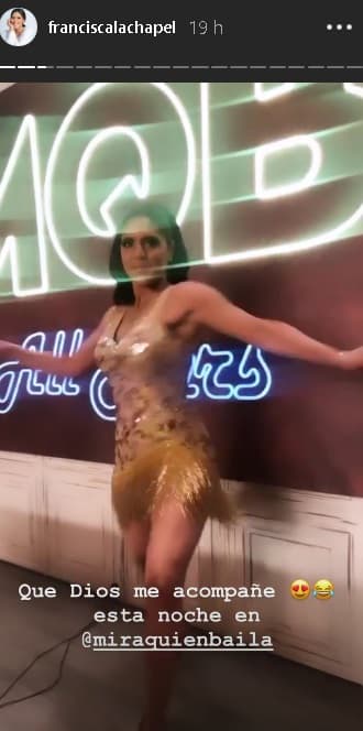 Francisca es una mujer de retos profesionales y Francesco la apoya desde su trinchera.