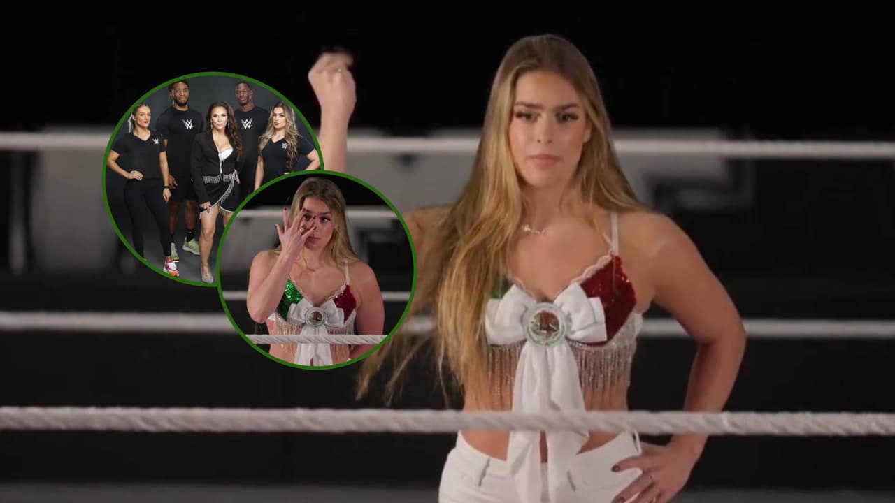¡Conmovedor! Esta luchadora mexicana conquistó a la WWE