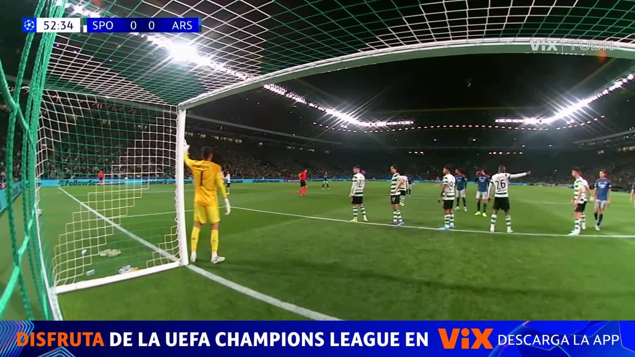 Buen tiro de Odegard pero balón facilito para Rui Silva y seguimos en ceros