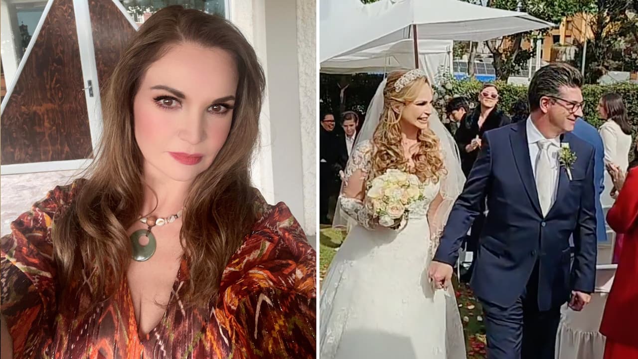 Ana Patricia Rojo se casa por tercera vez y critican su vestido: le dicen que fue muy "aseñorado"
