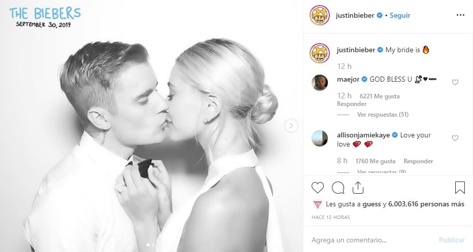 Hace un año, 
<b><a href="https://www.univision.com/famosos/justin-y-hailey-bieber-compran-lujosa-mansion-en-25-8-millones-de-dolares-3-veces-mas-cara-que-en-la-que-viven-fotos" target="_blank">Justin Bieber y Hailey Baldwin</a></b> celebraron uno de los momentos más esperados de sus vidas. 
<br>