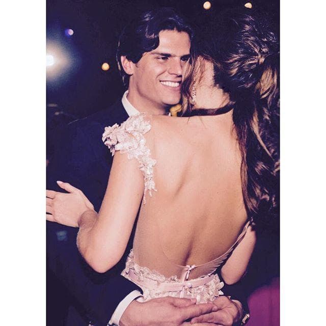 La pareja llevaba casi dos años de noviazgo, pues comenzaron su romance en octubre de 2015, cuando decidieron dar este importante paso.