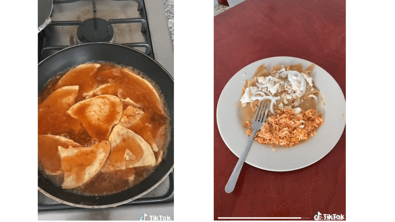 Mostró el paso a paso de su receta