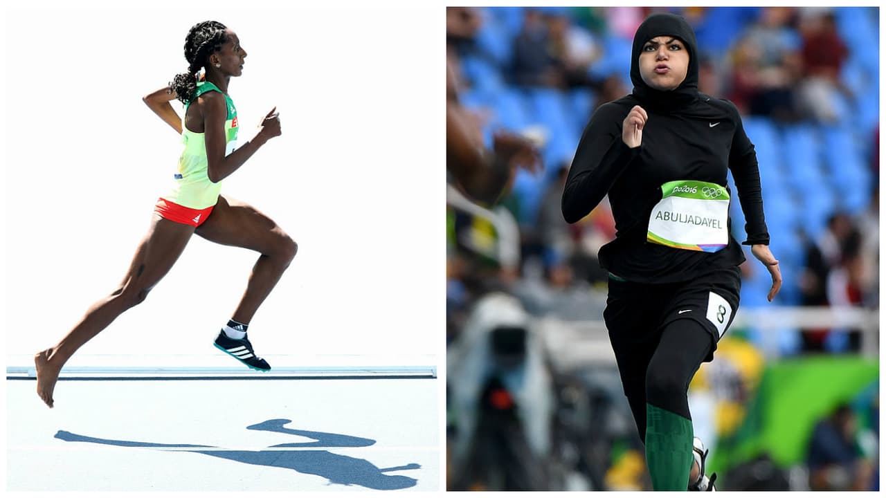 Etenesh Diro, Kariman Abuljadayel y el espíritu olímpico