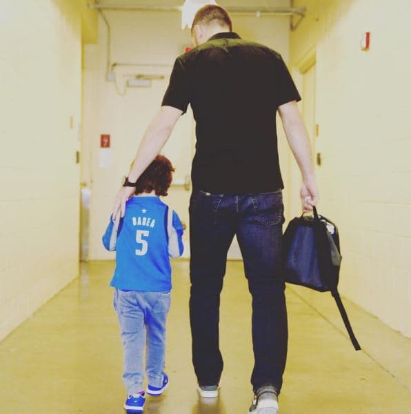 Barea ya es papá del pequeño Sebastián José, fruto de su relación con la Miss Universo 2006, Zuleyka Ortiz.