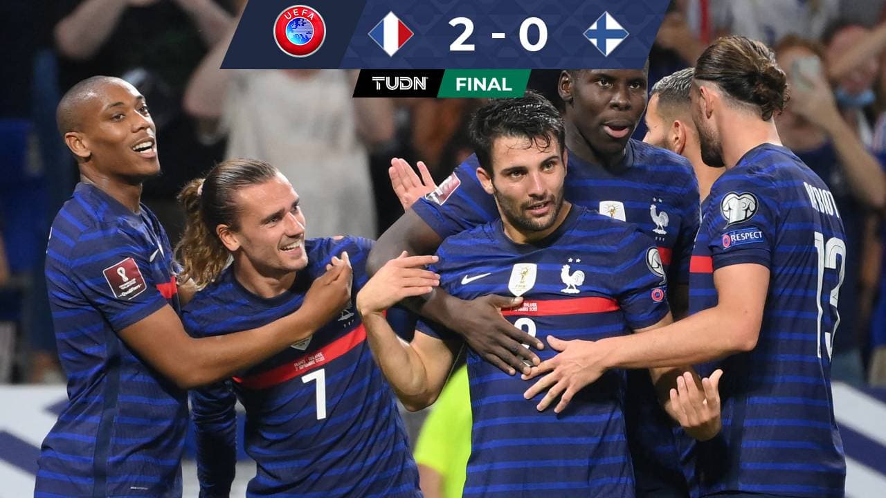 Benzema y Griezmann le dan el triunfo a Francia