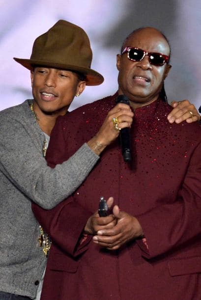 Pharrell celebrated the International Day of Happiness on March 20th, 2014 along with millions of his fans and the UN Foundation.