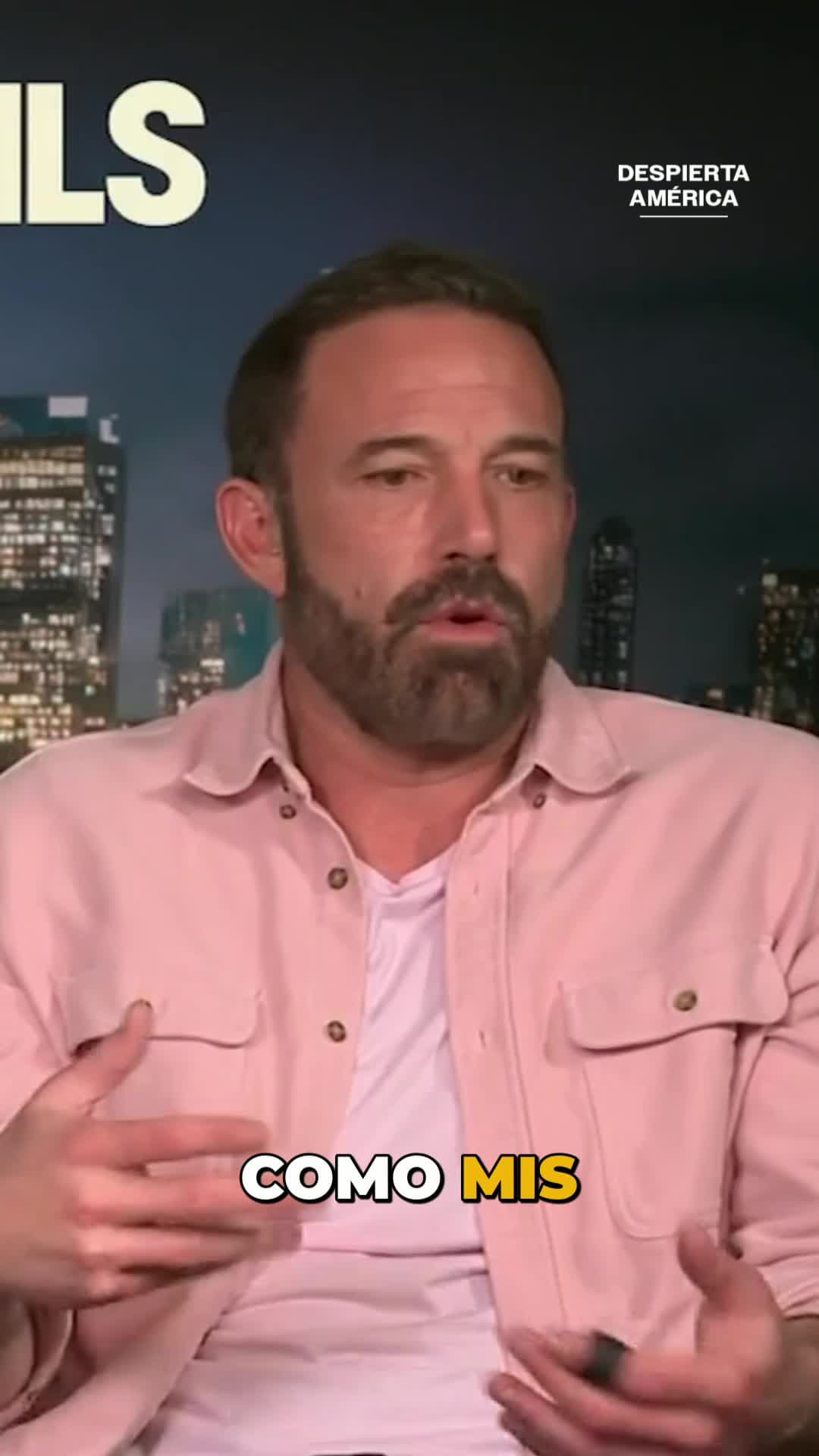 Ben Affleck le pidió a Luis Gerardo Méndez ser su maestro de acento mexicano