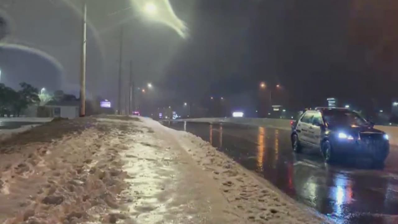 Se registran varios accidentes en las carreteras del centro de Texas debido al congelamiento de las vías