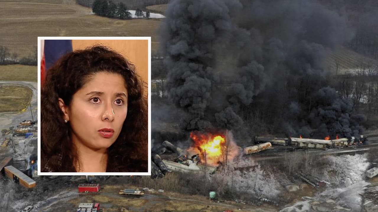 “Es un problema que no nos informaran”: Lina Hidalgo ante desecho de aguas contaminadas en el condado Harris