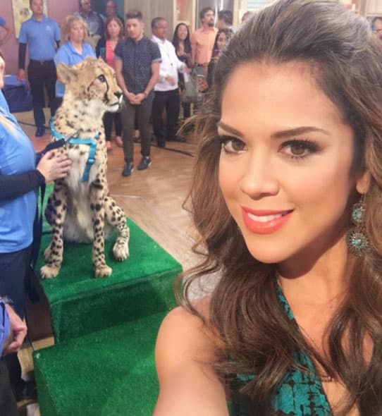 Carolina encantada con esta maravilla de la naturaleza.