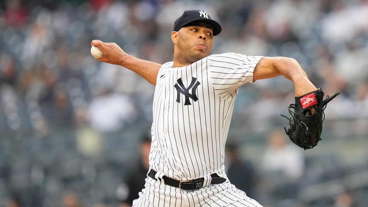 Jimmy Cordero, pitcher de los Yankees, suspendido el resto de la campaña por violencia doméstica