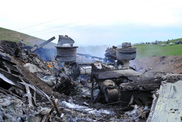 Los cuerpos de dos pilotos habían sido recuperados esta mañana hacia las 07:00 (01:00 GMT), indicó una vocera del ministerio de Situaciones de Emergencia, Anara Mambetalieva.