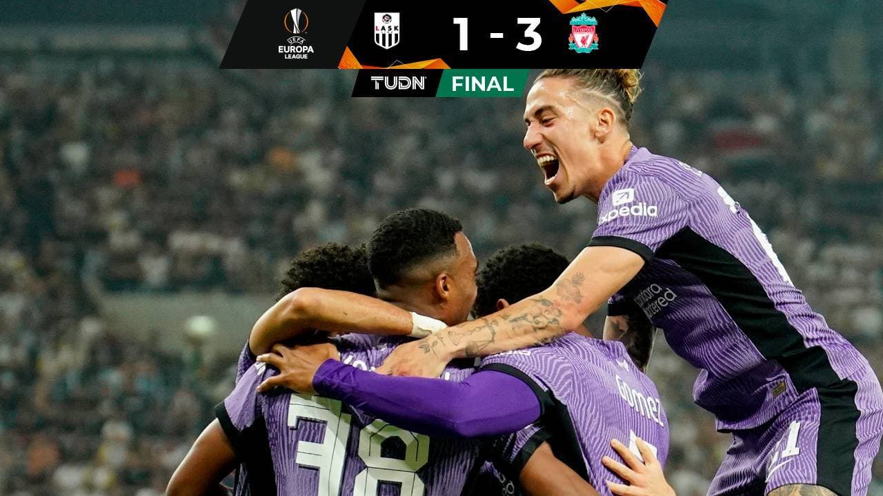 ¡Power sudamericano! Liverpool ganó con angustia al LASK
