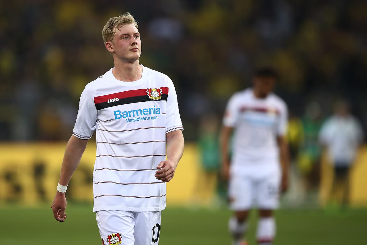 El alemán Julian Brandt podría abandonar el Bayer Leverkusen con destino al Milan.
