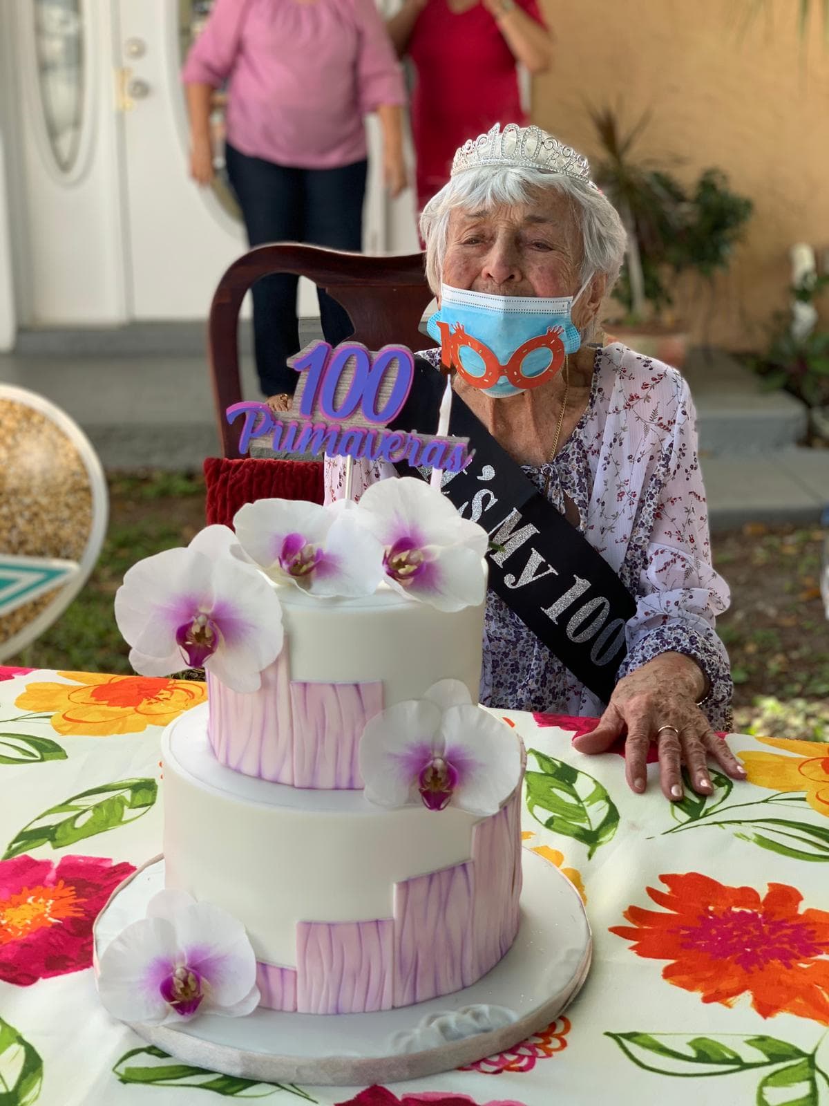 Mercedes contó ante las cámaras que Despierta América es su programa favorito y que espera que esté al aire por muchas más décadas para la comunidad hispana en los Estados Unidos.