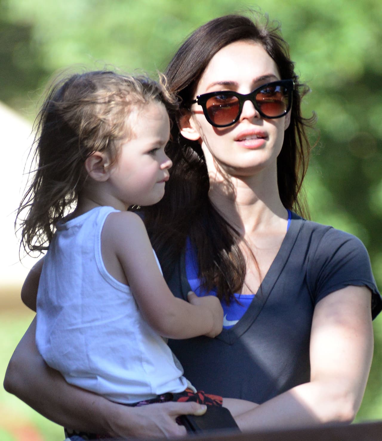 Y notamos mucho el parecido entre madre e hijo.