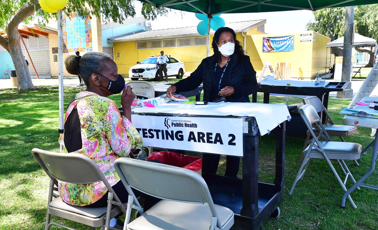 Salud pública alerta por el aumento de las hospitalizaciones por coronavirus en Los Ángeles 