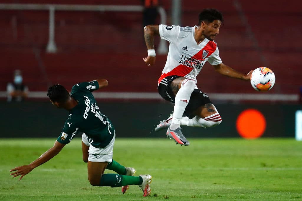 Con goles de Rony, Luiz Adriano y Matías Viñas, Palmeiras golea 0-3 a River y saborean la final de la Copa Libertadores.
