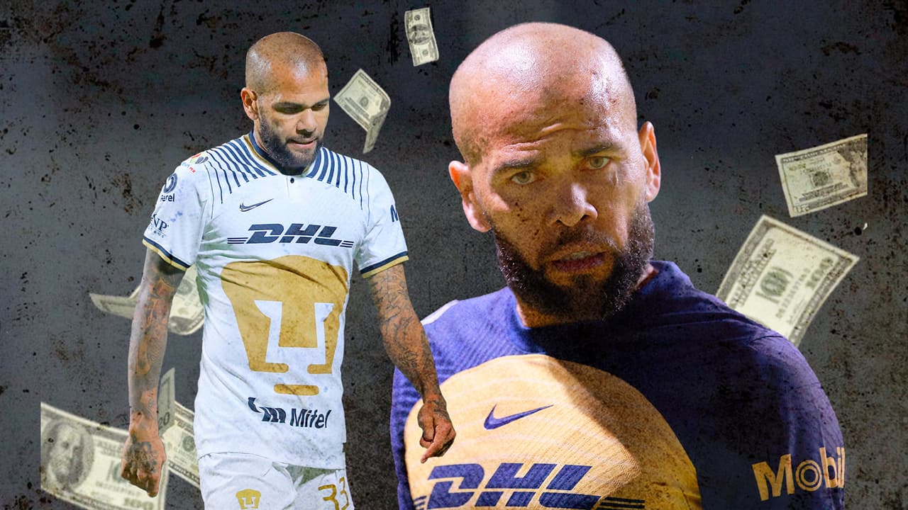 Dani Alves tendrá que pagar 2.25 millones a Pumas tras fallo del TAS