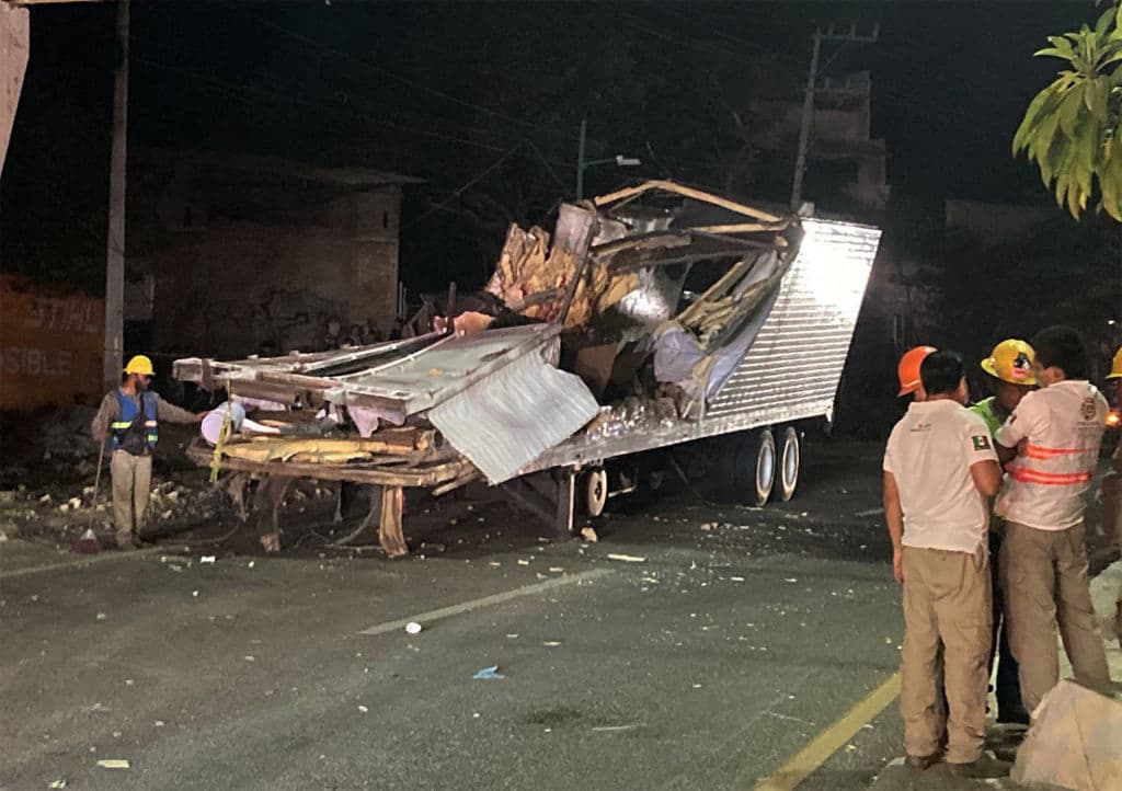 Según versiones de algunos heridos en el accidente, el viaje comenzó en la ciudad de Comitán de Domínguez, Chiapas, 
<b>cerca de la frontera con Guatemala.</b>
<br>