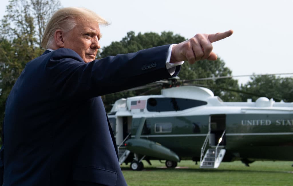 El presidente Trump viaja a Pensilvania para dialogar con votantes indecisos 