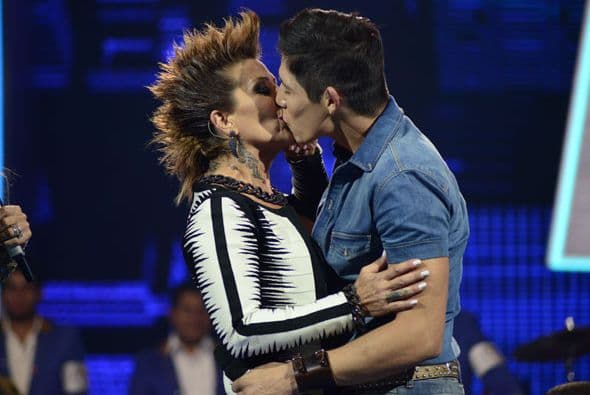 ¡Ahora va el beso de "verdad"!