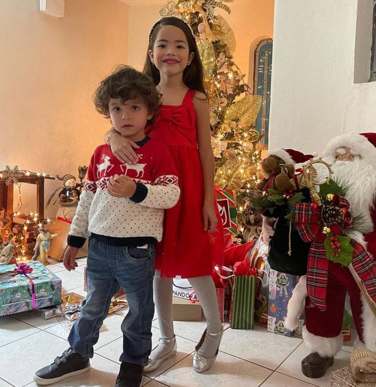 Hasta ahora, la pareja no tiene pensado llamar a la cigüeña por tercera ocasión. Giulietta y Gael tienen 6 y 3 años respectivamente.