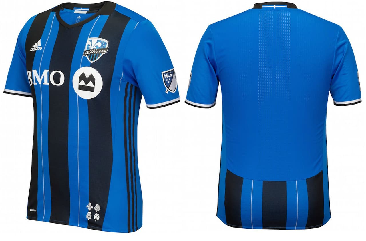 Montreal Impact vuelve a las fuentes con la nueva playera que utilizará en 2016. La camiseta presenta todos los colores que identifican al equipo.