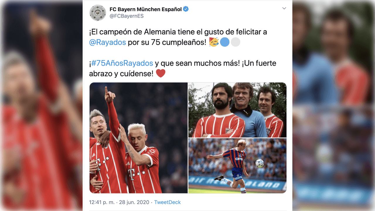 Así celebra el mundo futbolístico en México y en Europa para Rayados de Monterrey.