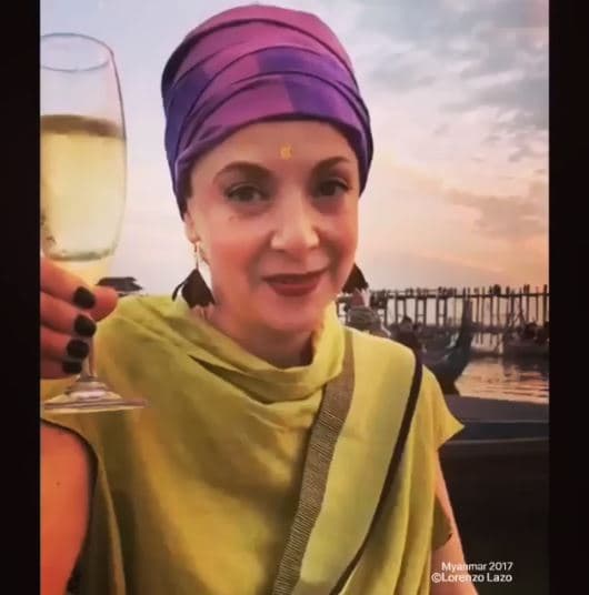 Sin embargo, poco antes de cumplirse seis meses de la muerte de Edith González, Lorenzo compartió un video inédito de la actriz y bailarina, quien habría celebrado 55 años de edad el pasado 10 de diciembre. 
<br>