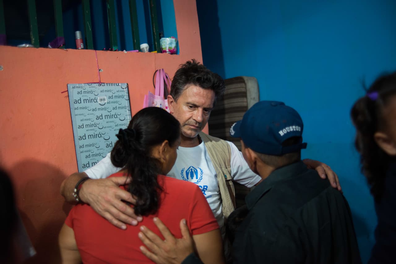 El actor que carga dramas de refugiados