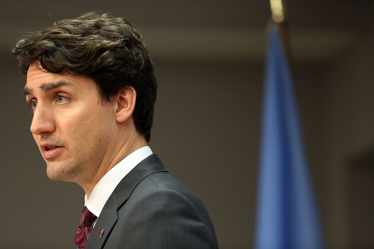 El primer ministro canadiense Justin Trudeau.